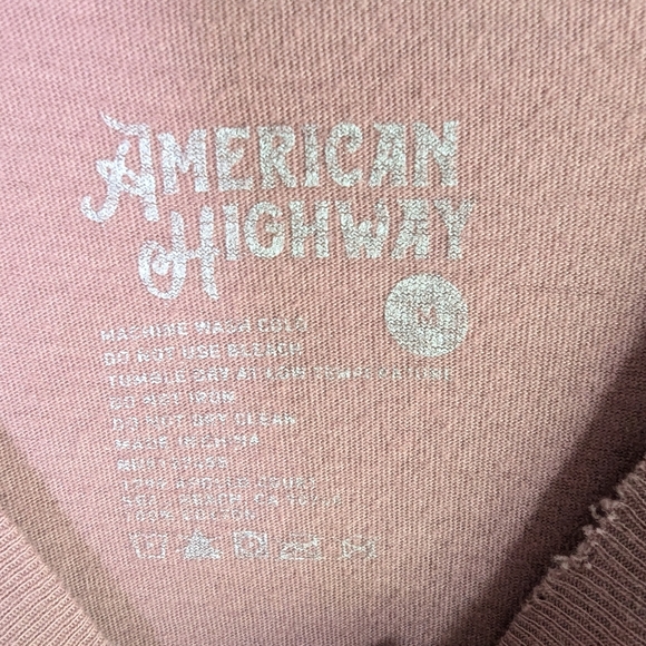 American Highway distressed tank sucker for cowboys size M - Picture 6 of 6
